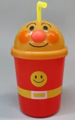 【中古】マグカップ・湯のみ アンパンマン ダイカットストローカップ 「それいけ!アンパンマン」
