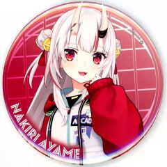 ホロライブ 百鬼あやめ ベニーランド 缶バッジ 70点 百鬼あやめ ホロライブシティ24 八木山ベニーランド 限定 缶バッジ