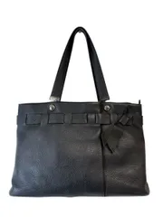 12922-014★NINA RICCI/ニナリッチ/レザーバッグ/トートバッグ/黒/レディース/★