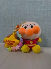 アンパンマン(Anpanman) 正規品 キーホルダー ぬいぐるみ