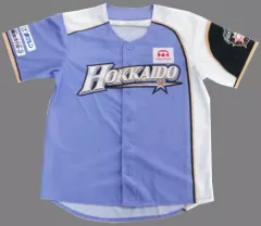 【中古】衣類その他(男性アイドル) 北海道日本ハムファイターズ レプリカユニフォーム EZOlution ラベンダー(パープル) フリーサイズ 「北海道シリーズ2015『WE LOVE HOKKAIDO』」 オフィシャルファンクラブ会員限定 配布品