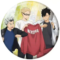 【中古】食玩 雑貨 月島蛍＆木兎光太郎＆黒尾鉄朗 「ハイキュー!!缶バッジビスケット」