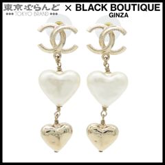 シャネル ピアス ココマーク ゴールド スター 星 ハート B24P GP 美品 