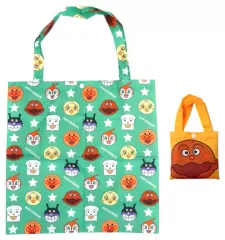 【中古】バッグ(キャラクター) カレーパンマン 折り畳みエコバッグ 「それいけ!アンパンマン」