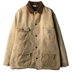 古着 カーハート Carhartt ミシガンチョアコート ダックカバーオール メンズL相当/eaa608848