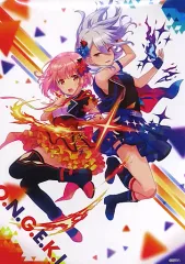 【中古】ポスター 歴代キービジュアルA3クリアポスター R.E.D. PLUS 「くじ引き堂 オンゲキ bright MEMORYくじ」 A-6賞