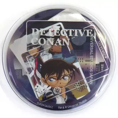 【中古】バッジ・ビンズ コナン＆キッド＆平次 「名探偵コナン・ワールド 2024 缶バッジコレクション(カバー付き)」 ユニバーサル・スタジオ・ジャパン2024限定