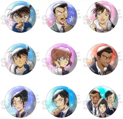 【中古】バッジ・ビンズ 全9種セット 「名探偵コナン ウェットカラーシリーズ vol.6 缶バッジ」