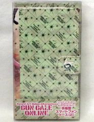 [중고]휴대 재킷 커버 렌 & 후카 지로 수첩형 스마트폰 케이스 [소드 아트·온라인 얼터너티브 건게일·온라인] 전격 25주년 기념 전격 문고 가을 제전 2017 상품