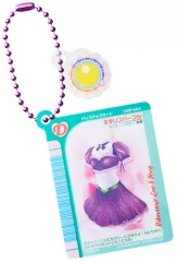 【中古】食玩 キーホルダー 8.キラリンパープル 「オシャレ魔女 ラブ and ベリー ミラーチャーム＆グミ」