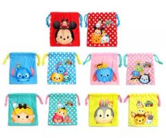 [중고] 가방 (캐릭터) 전 5 종 세트 건착 [이치 반 쿠지 디즈니 TSUM TSUM-Tsumu-E] E상