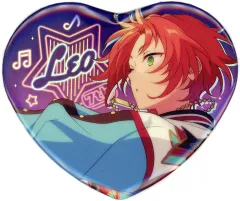 【中古】バッジ・ピンズ [単品] 月永レオ ハート缶バッジ 「あんさんぶるスターズ!!」 中国7周年記念グッズ