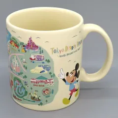 【中古】マグカップ･湯のみ ミッキー＆ミニー(パークマップ) ビッグマグ 「ディズニー」 東京ディズニーリゾート限定