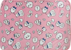 【中古】タオル・手ぬぐい ちいかわ&ハチワレ(ピンク) ブランケット ハーフサイズ 「ちいかわ なんか小さくてかわいいやつ×しまむら」のサムネイル