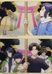 【中古】ポスター エンディングA4クリアポスター2枚セット 集合(5人) 「特 刀剣乱舞-花丸- ～雪月華～ 華ノ巻」 劇場グッズ