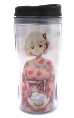 【中古】マグカップ･湯のみ [単品] 錦木千束 タンブラー 「リコリス・リコイル×極楽湯・RAKU SPA 湯処リコリコ」 史上最強のストロベリーティー(タンブラー付き)購入特典