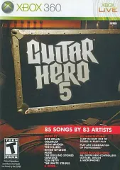 【中古】XBOX360ソフト 北米版 GUITAR HERO 5(国内版本体動作可)