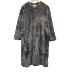 CLANE(クラネ) コート サイズ1 S レディース美品  - ダークブラウン 長袖/フェイクファー/冬