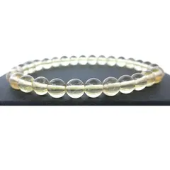 ゴールデンフローライトブレスレット【6mm／LLサイズ（内径19～20cm選択可能）】｜金運・受験合格・創造力のお守り｜蛍石 Golden Fluorite 天然石 パワーストーン