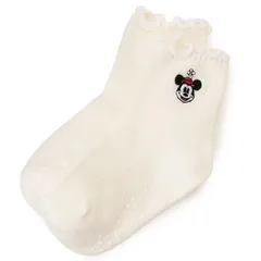 petit main  【Disney】ミニー/刺しゅう靴下  9653424