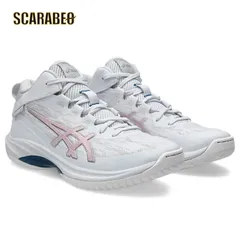 ASICS アシックス GELHOOP V17 STANDARD バスケットシューズ メンズ レディース ホワイト ベアリーローズ 1063A096.103 軽量 クッション 安定性 1063a096-103 25.5