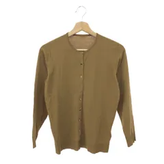 MUSE de DEUXIEME CLASSE ミューズドドゥーズィエムクラス 長袖カーディガン サイズ:36 クルーネック/金ボタン    ブラウン レディース / 240001184100