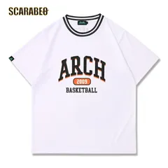 Arch team BB tee [DRY]【white】 アーチ バスケ 半袖Tシャツ アーチ バスケ  バスケットボール バスパン 男子 ウエア 大人 子供 Ｔシャツ バスケウエア  t125-113 XL