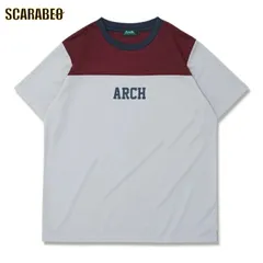 Arch アーチ Football Tee DRY グレー バスケットボール Tシャツ メンズ 半袖 吸汗速乾 練習 試合 ライフスタイル t125-130 M