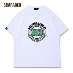 Arch アーチ Tournament Tee DRY ホワイト バスケットボール Tシャツ メンズ 半袖 吸汗速乾 練習 試合 ライフスタイル t125-131 XXL