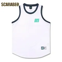 Arch marble section tank [DRY]【white】 アーチ バスケ タンクトップ  男子 ウエア 大人 子供 Ｔシャツ バスケウエア t225-101 XL