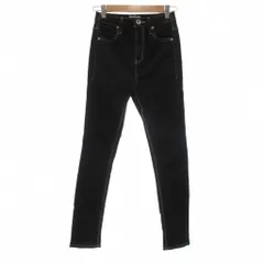 ジェイダ GYDA スキニーパンツ スリム S ステッチ 黒 ブラック /AE ■GY61