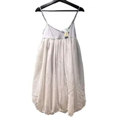 ジェラートピケ gelato pique タグ付き キャミワンピース シアー シースルー F グレージュ ■GY58