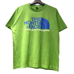 ザノースフェイス THE NORTH FACE  Tシャツ 半袖 ロゴ S 緑 グリーン ■GY61