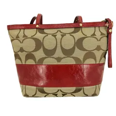 コーチ COACH F0868 シグネチャーハンドバッグ レディース 表記無 