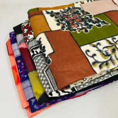 アンティーク 銘仙 着物 5着 着物まとめ売り リメイク材料 m-877