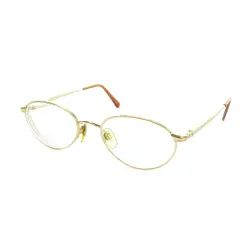 ジョルジオアルマーニ GIORGIO ARMANI 眼鏡 メガネ 度あり メタルフレーム オーバル ロゴ ワンポイント 49 18 135 ゴールドカラー /MN1 ■GY17のサムネイル