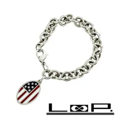 ティファニー ■中古■ リターントゥ オーバル タグ ブレスレット アクセサリー 星条旗 アメリカ 国旗 シルバー SV 925 【530562】11