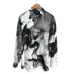 HARE ハレ 総柄シャツ サイズ:F  HA020339TO   ブラック/ホワイト メンズ / 243001004501