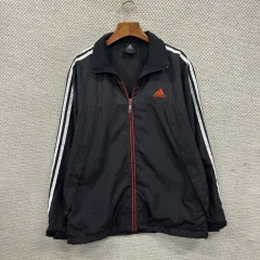 アディダス 3本線 刺繍 ロゴ ウィンドブレーカー ジャケット 95 M10197