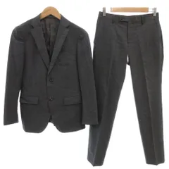 レミュー LES MUES セットアップ スーツ ジャケット パンツ 43 総裏地 シングル ローライズ グレー 秋冬 /AE