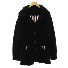 ジェラートピケオム GELATO PIQUE HOMME 21AW ルームウェア カーディガン パイル地 M 黒 /KH