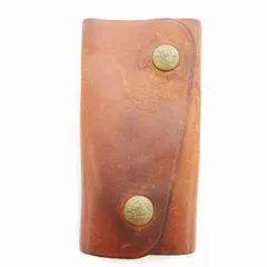 イルビゾンテ IL BISONTE キーケース 4連 レザー 茶 ブラウン /UD