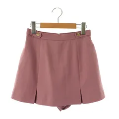 スナイデル SNIDEL 24AW ボックスプリーツスカショーパン ショートパンツ キュロット 0 ピンク /AT ■OS