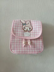 (新品) サンリオ マイメロディ チェック バックパック バッグ