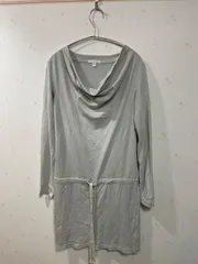 STANDARD JAMES PERSE ドレープネック ワンピース サイズ1 USA製 ライトグレー レディースのサムネイル