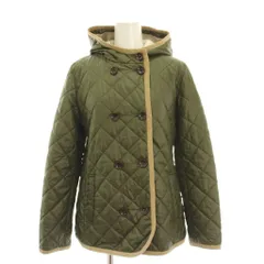 エーグル AIGLE キルティングジャケット 中綿 フード付き アウター M カーキ 8604-18600 /YM