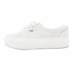 バンズ VANS エラ プラットフォームアニマル ERA PLATFORM ANIMAL ローカットスニーカー 厚底シューズ 23.5cm 白 ホワイト アニマル柄 /GV