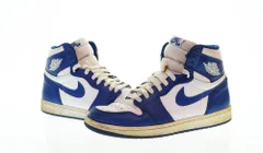 ナイキ NIKE Air Jordan 1 Retro High エアジョーダン1 レトロ Storm Blue ストーム ブルー 555088-127 メンズ靴 スニーカー ブルー 28cm 103S-1427