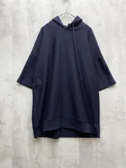 COMME CA ISM コムサイズム 47-60TT15 フードＴシャツ sizeM/ネイビー ■◆メンズ