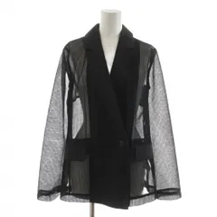 レイビームス Ray Beams テーラードジャケット メッシュ 0 黒 ブラック /RR